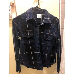 RVCA women’s flannel - S